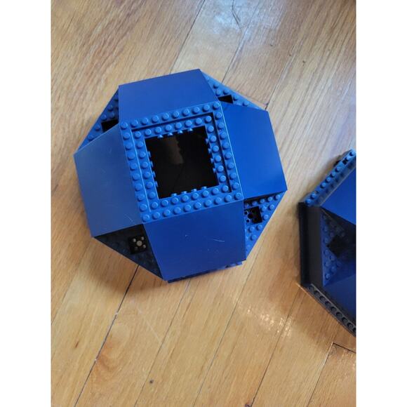 Vintage Mega Bloks Space Ship Station Dome Lot Of 3 Pieces One W/stickers - Picture 7 of 9